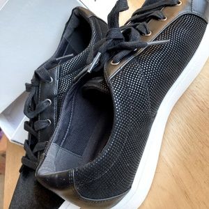 Black Rockport sneakers